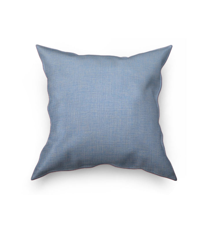 Duck Egg Blue linen cushion cover
