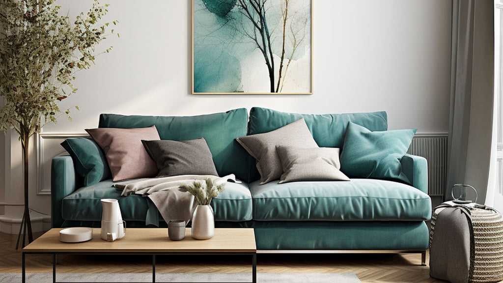 Best Cushion Colors for Your Teal Sofa