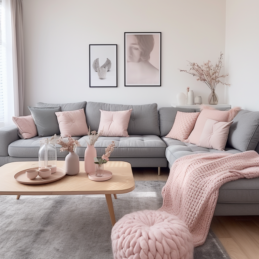 Best Cushion Colours for Light Grey Sofas