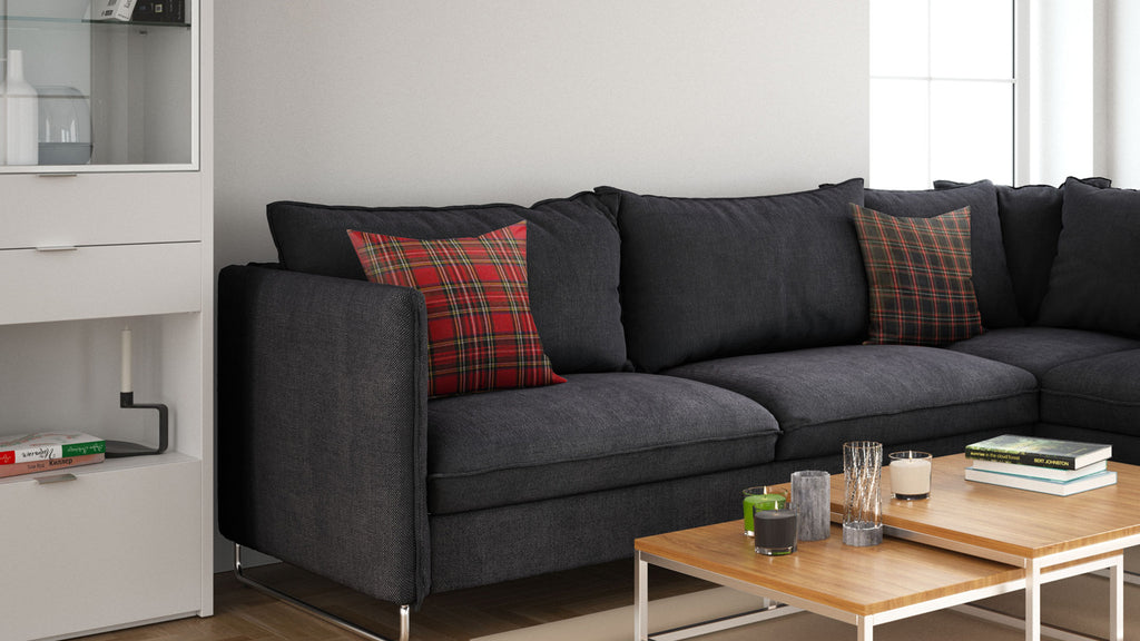 tartan cushion covers