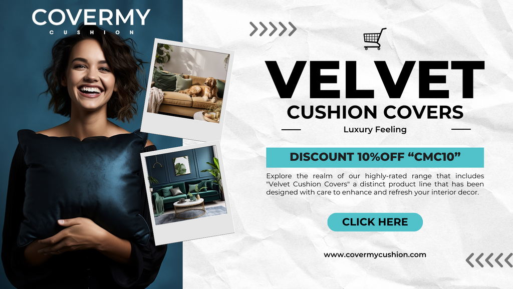 velvet cushion covers