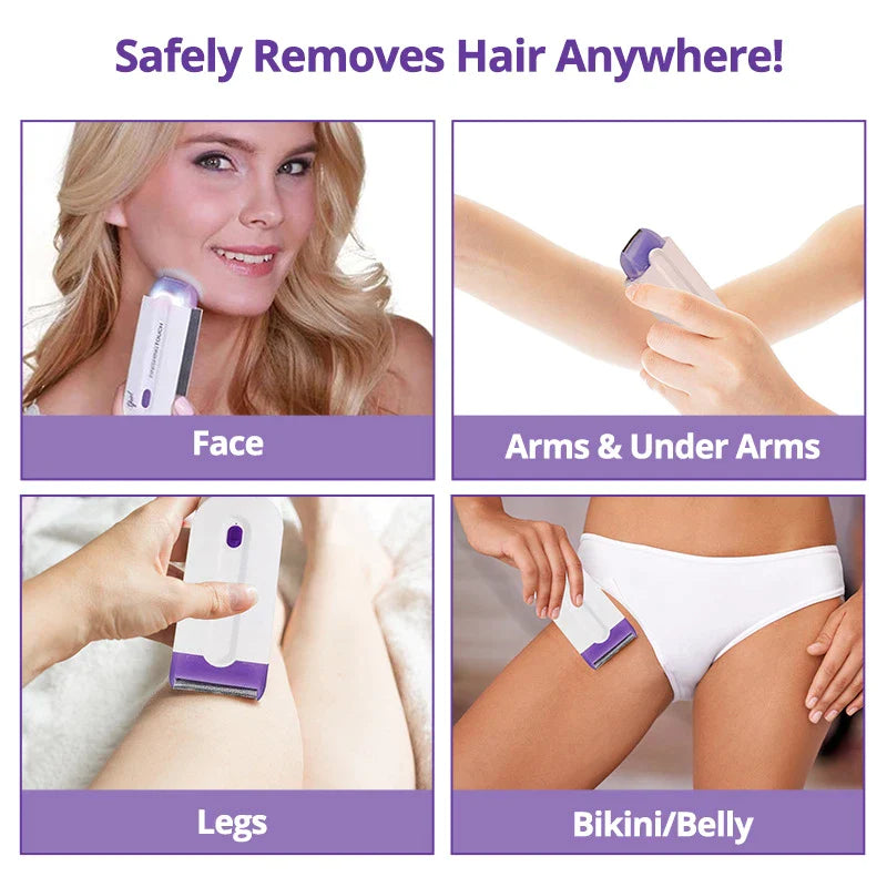 How to remove hair permanently from the face legs and body