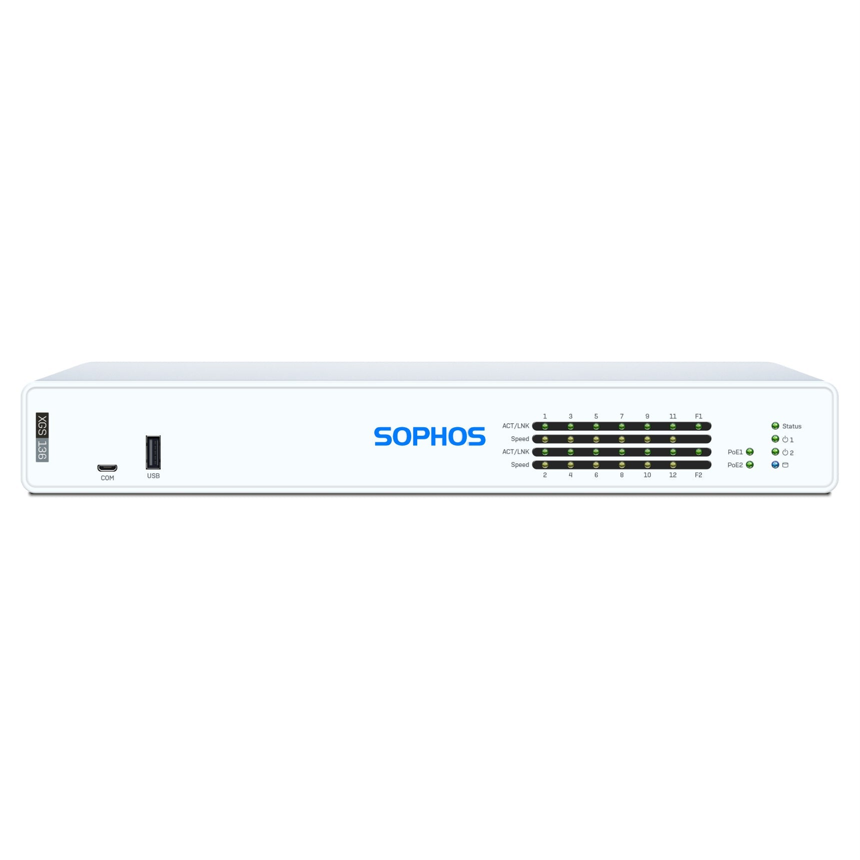 Sophos XGS 136 Firewall With Protection Bundle Subscriptions and Base License.