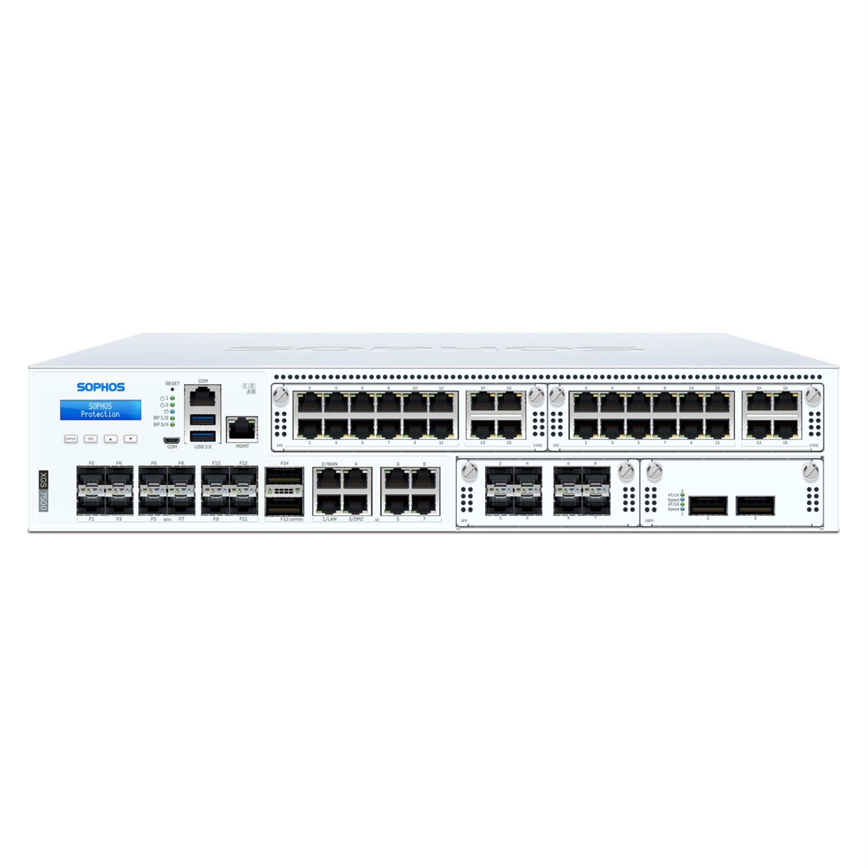 Sophos XGS 7500 Firewall With Protection Bundle Subscriptions and Base License.