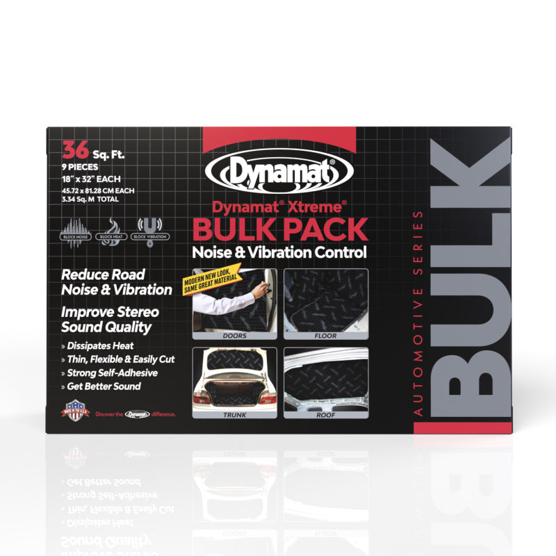 Dynamat 10612 Sound Barrier, Superlite, 18 x 32 in Sheet, 0.060 in Thick,  Self Adhesive Backing