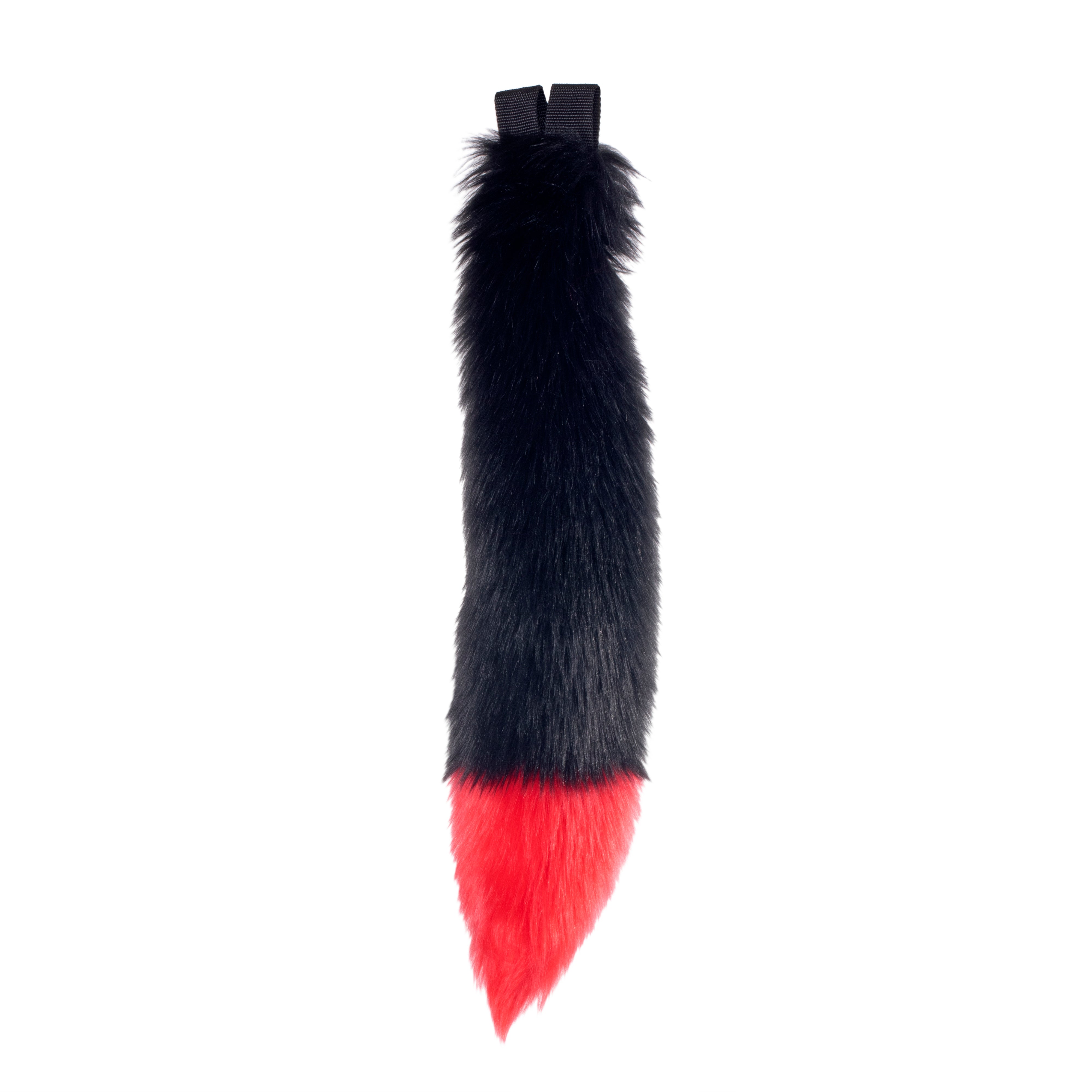 Rainbow Stripe Mini Fox Tail – Pawstar