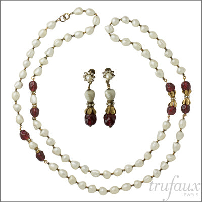 Costume jewelry fakes - Haskell set