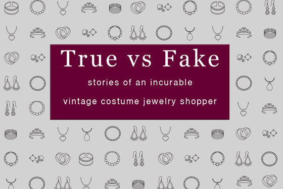 Costume jewelry fakes explained