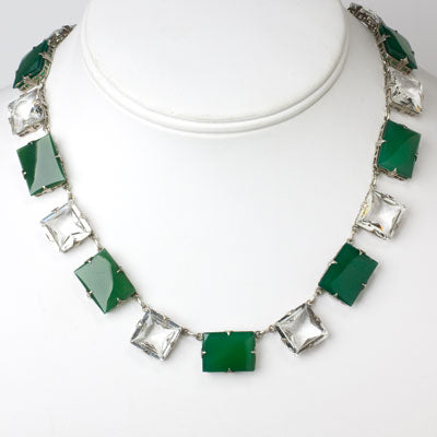 Gold Finish Moissanite Polki & Emerald Choker Necklace In Sterling Silver  Design by Hunar at Pernia's Pop Up Shop 2024