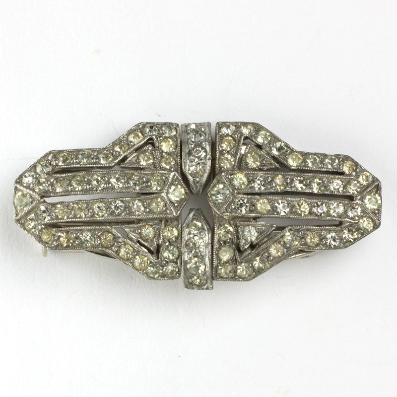 Bow Brooch (Rhodium) – C I R O