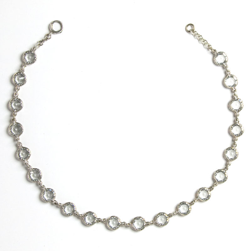 Crystal & Silver Necklace