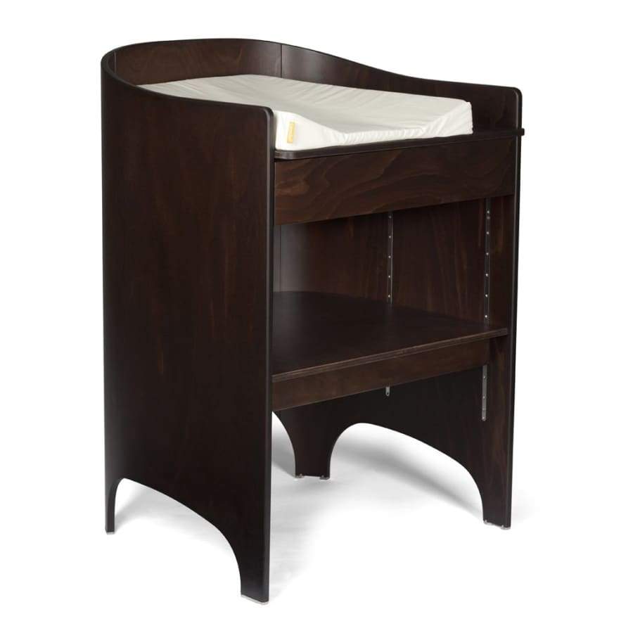 walnut changing table