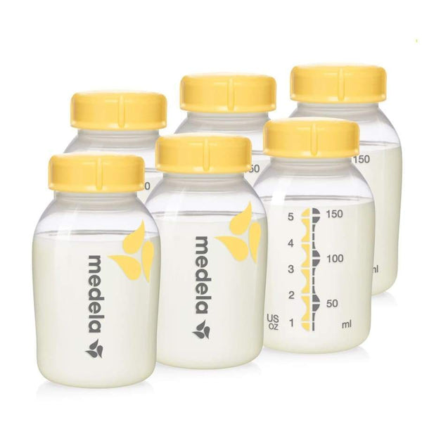 Medela breastmilk collection bottles (6 