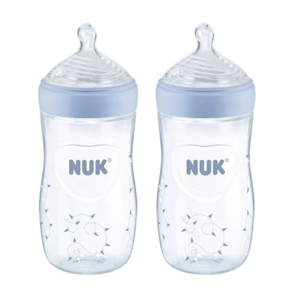 nuk bottles blue