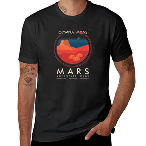 Olympus Mons Mars Adventure Camp T-Shirt - Far Off Planet