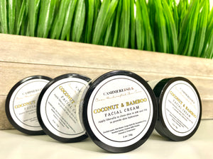 Coconut Bamboo Facial Cream - Cashmere & Silk 