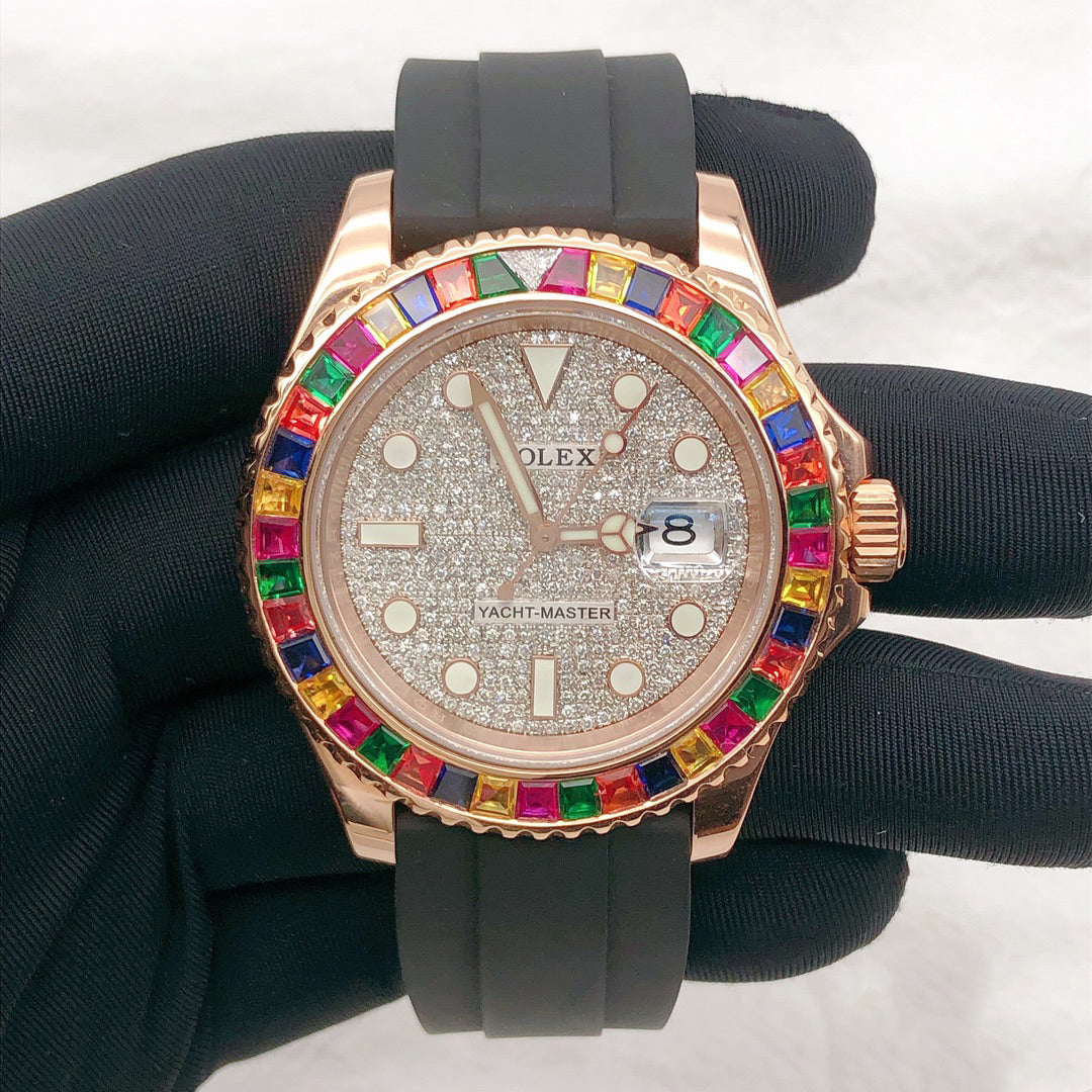 rolex yacht master rainbow retail price