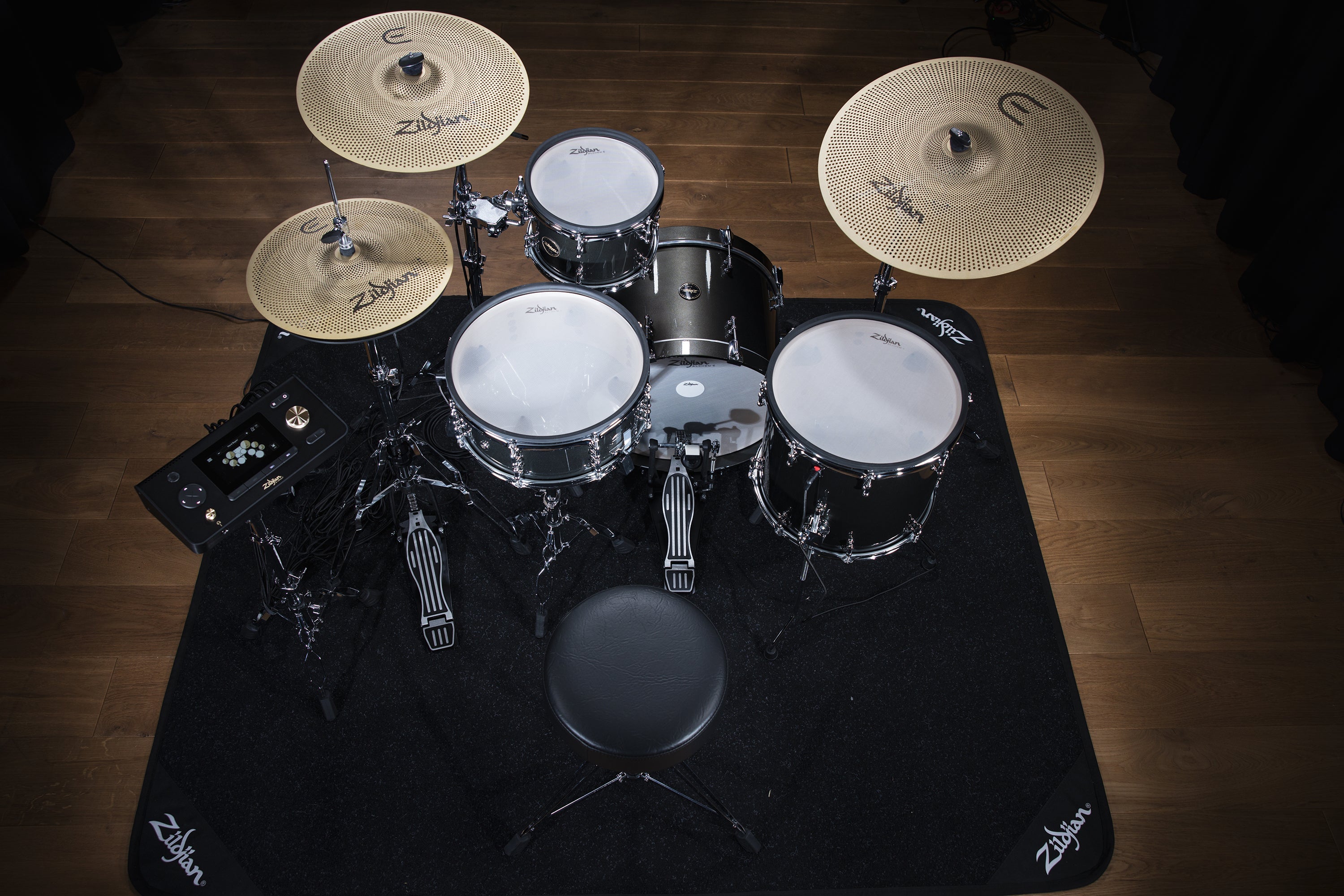 Zildjian ALCHEM-E Gold Electronic Drum Kit MONITOR KIT - Image 8