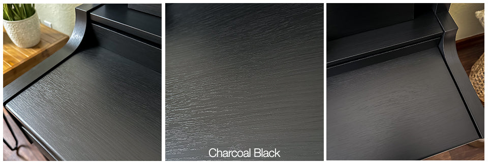 Charcoal Black Color Swatches