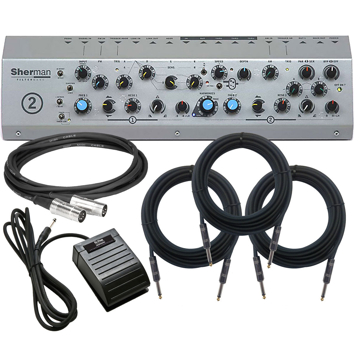 Sherman Filterbank 2 Compact CABLE KIT – Kraft Music