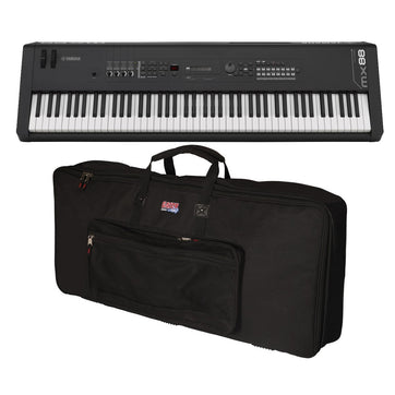 Sintetizador Piano Yamaha Mx88 Bk 88 Teclas - Color Negro