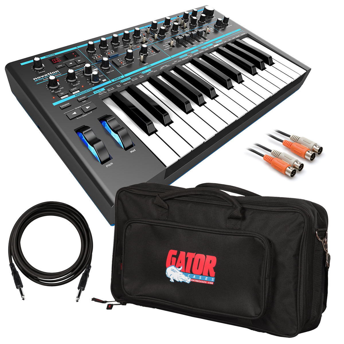 Novation Bass Station II Monophonic Analog Synthesizer CARRY BAG