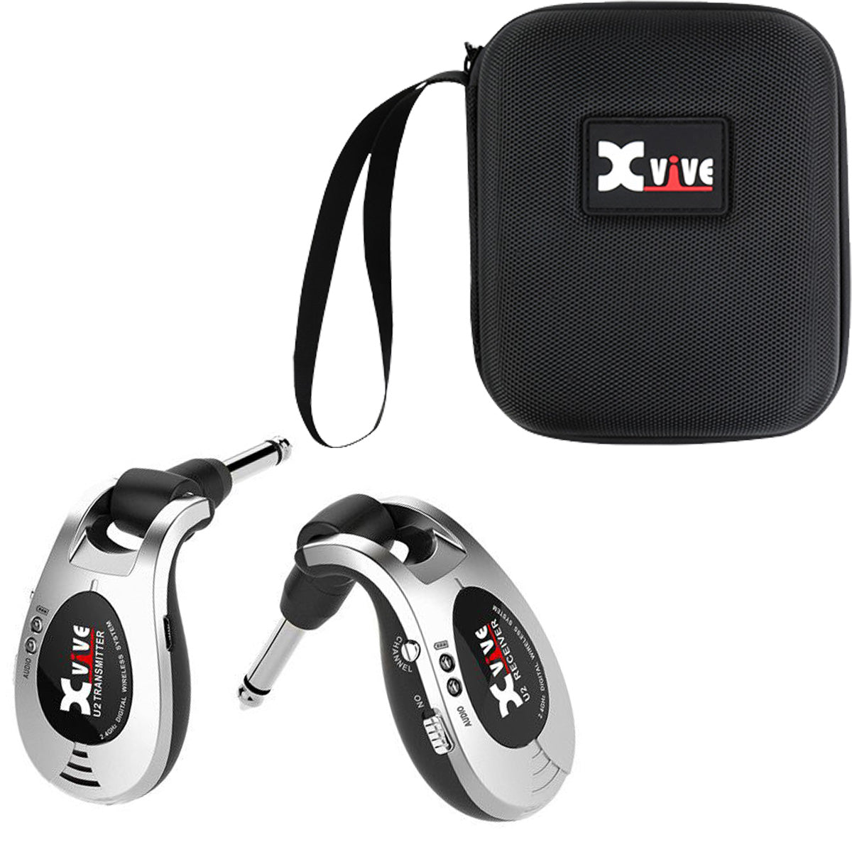 XVIVE U2 Wireless Guitar System - Black CARRY BAG KIT – Kraft Music