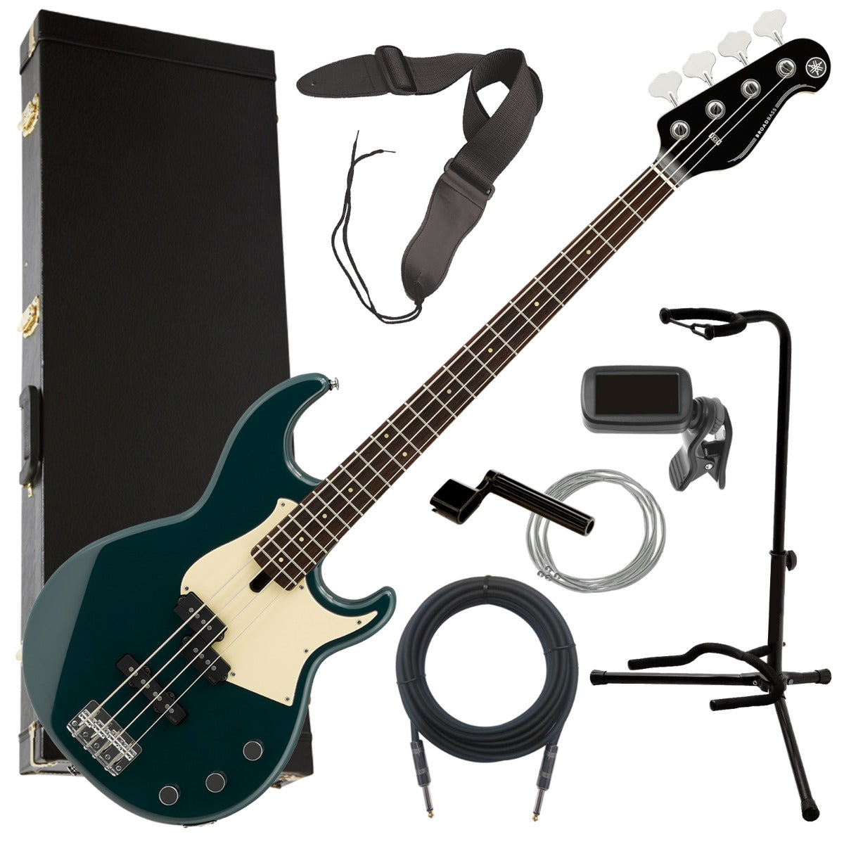 Yamaha BB434 Electric Bass Guitar - Teal Blue BASS ESSENTIALS