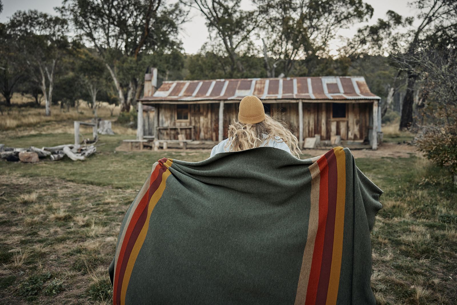 Pony Rider The National Project merino wool blanket