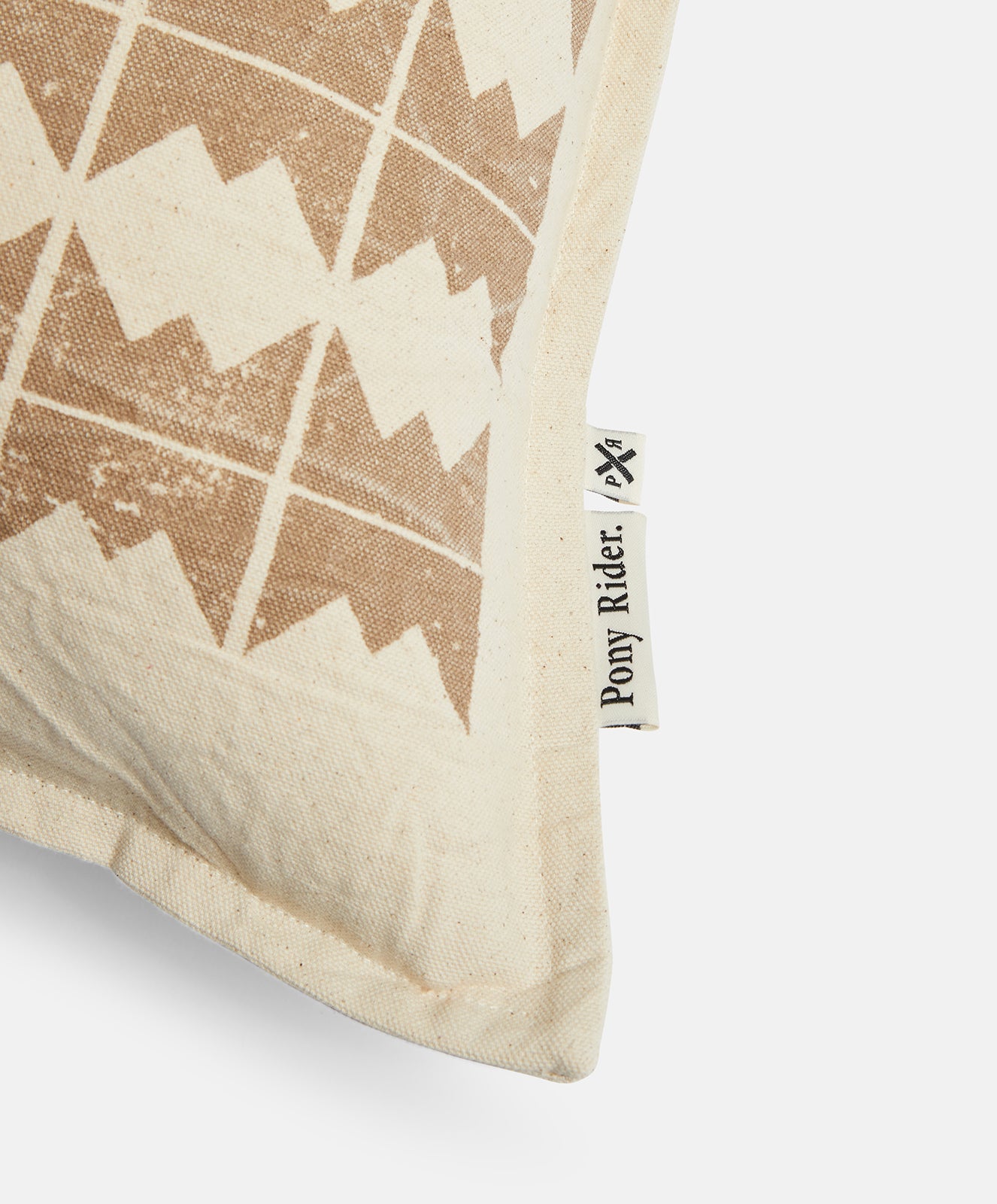 Little Village Cushion | Brown Oats