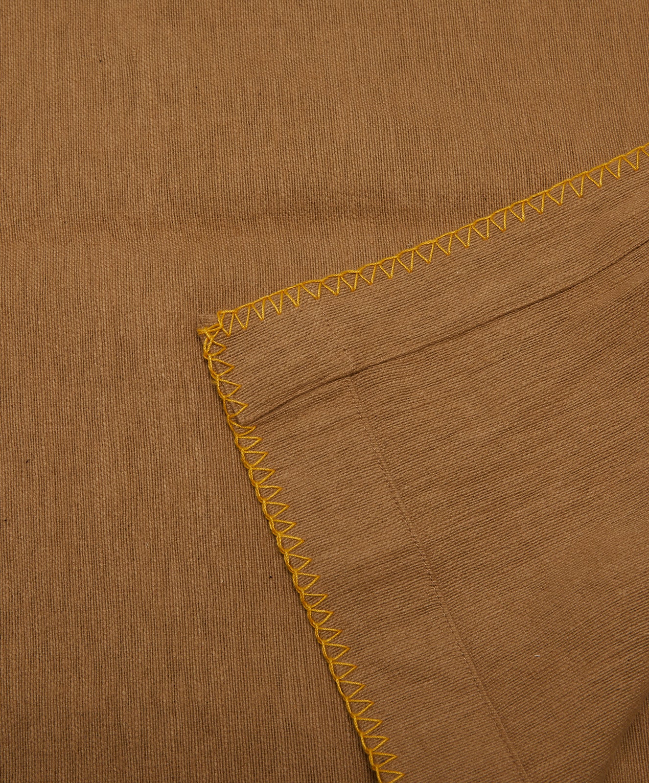 New Yorker Cotton Blanket | Brown / White | King