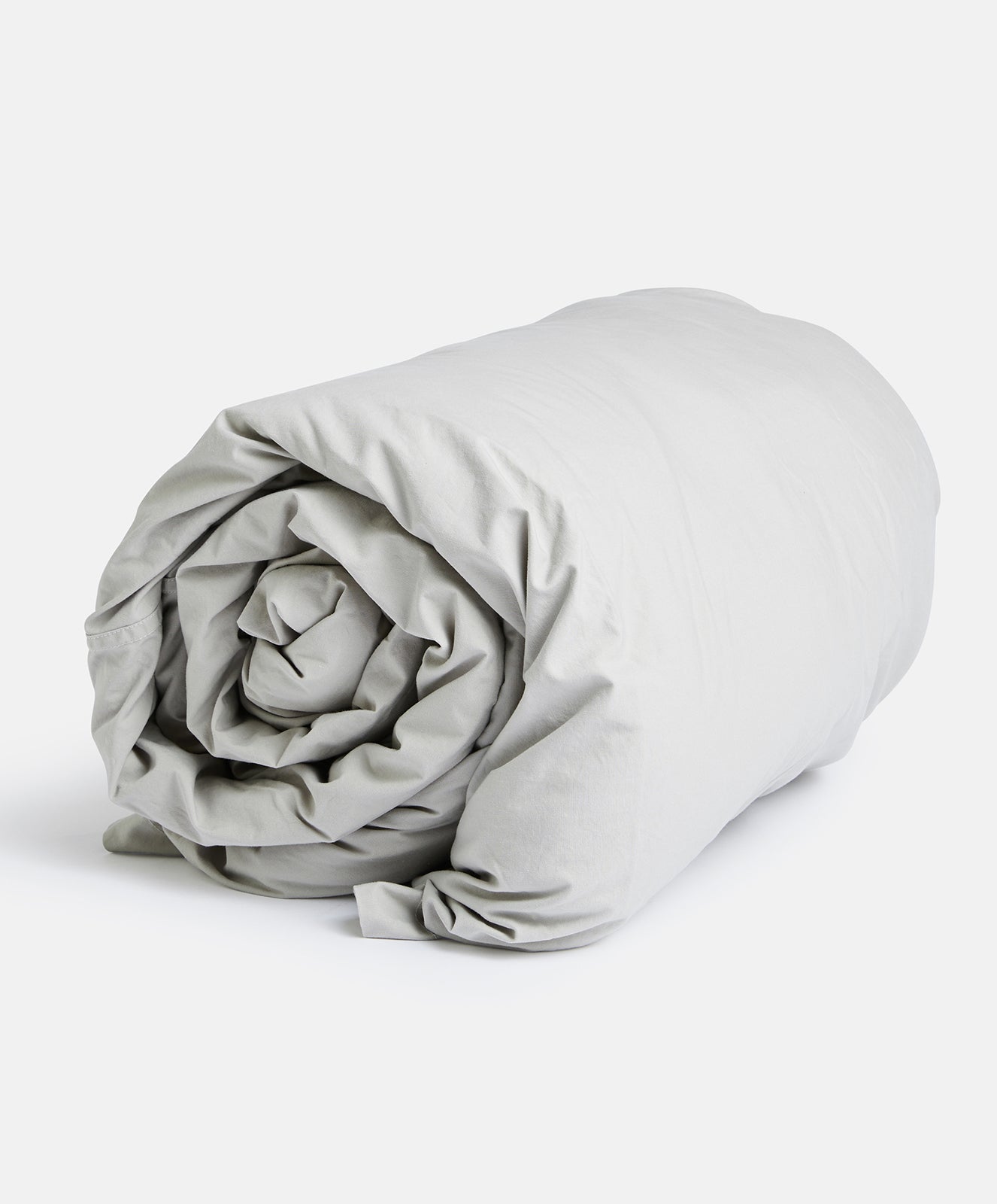 Organic Canvas Duvet | Stone