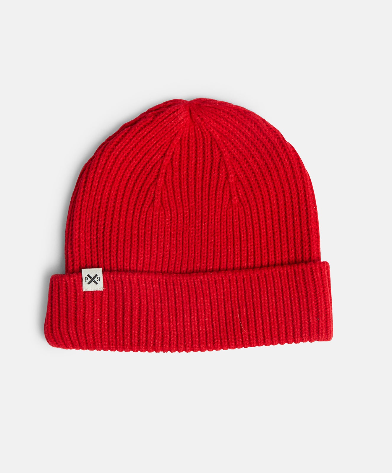 Red Racer Knit Beanie