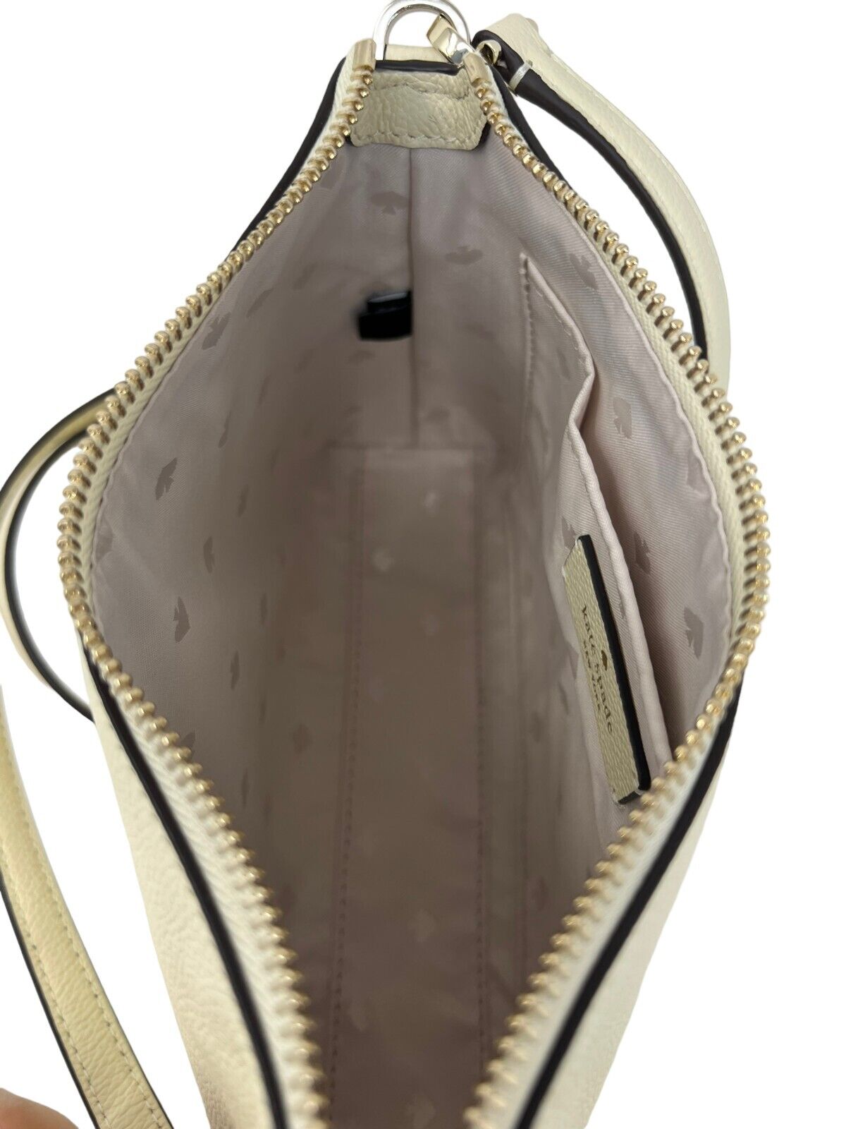 Kate Spade Bailey Pebble Leather Crossbody Bag Buttermilk K4651 $299 –  LuxyVIP
