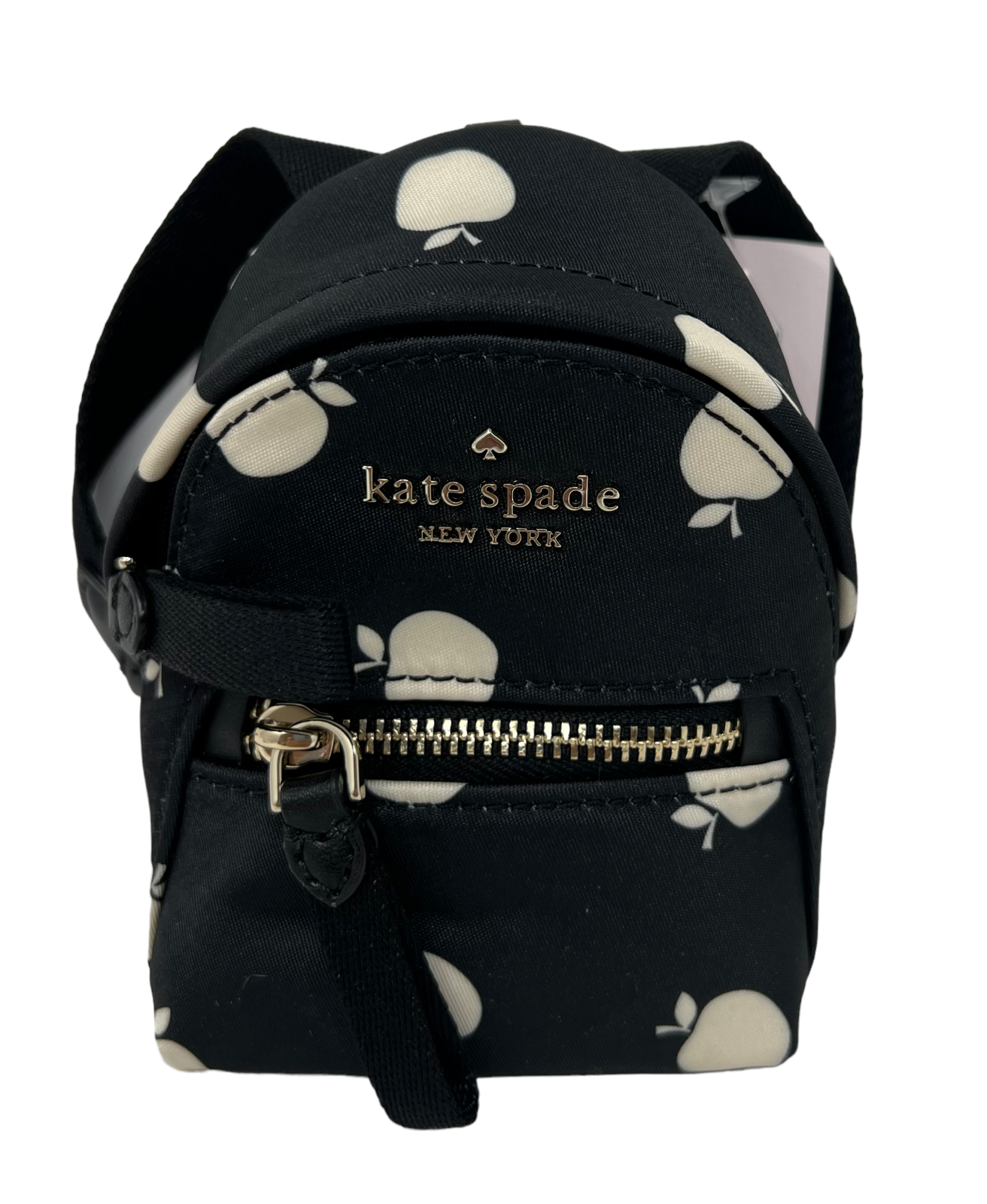 Kate Spade Chelsea Micro Apple Backpack Coin Purse Keychain Fob W/Pouc –  LuxyVIP
