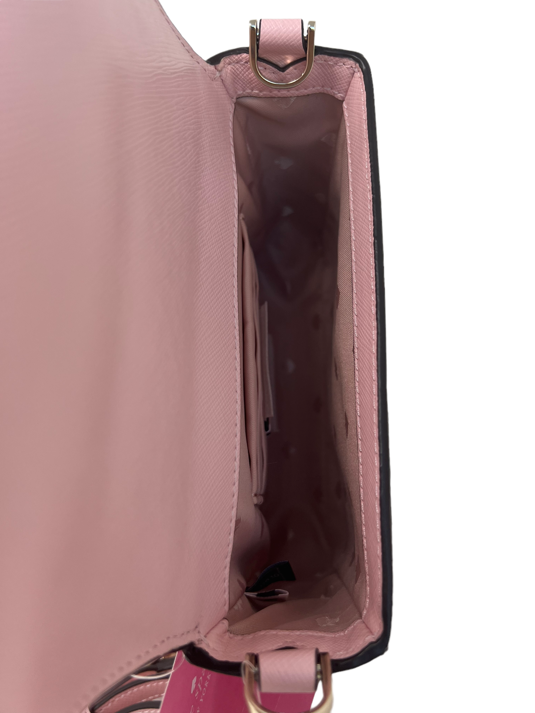 Kate Spade Saffiano Leather Square Chalk Pink Crossbody Bag K7342 $299 –  LuxyVIP