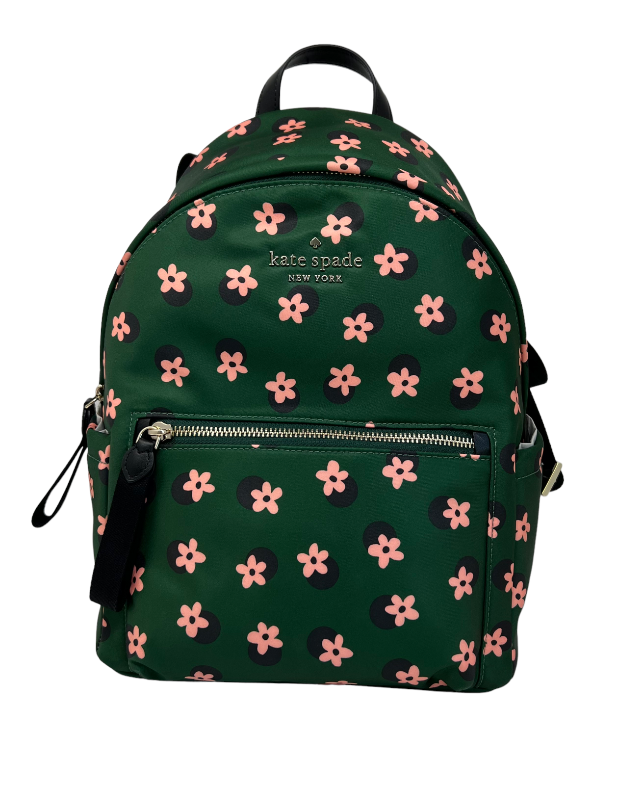 Kate Spade Chelsea Medium The Little Better Nylon Backpack Floral Gree –  LuxyVIP