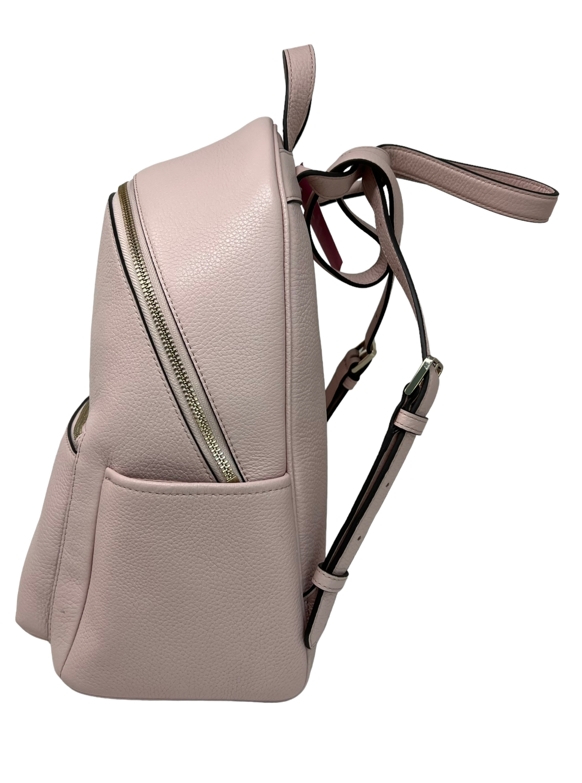 Kate Spade Leila Medium Dome Backpack Pebbled Leather Rose Smoke K8155 –  LuxyVIP