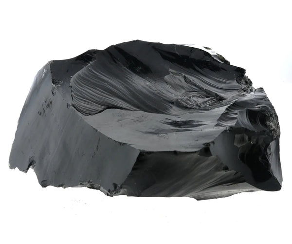 How does obsidian crystal form