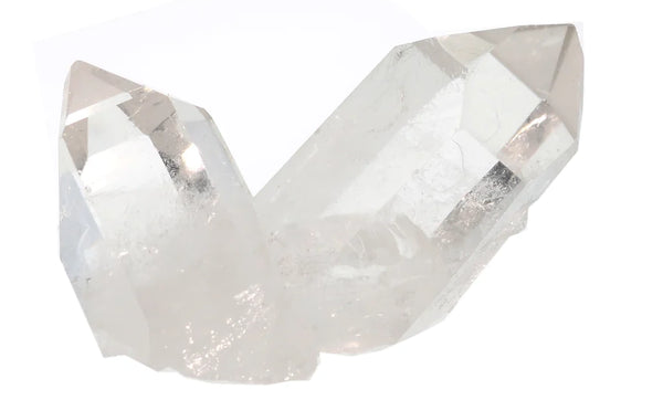 how does clear quartz crystal form