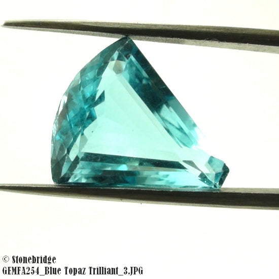 Blue Topaz Trilliant