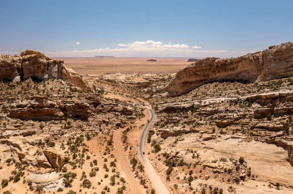 desert road scene