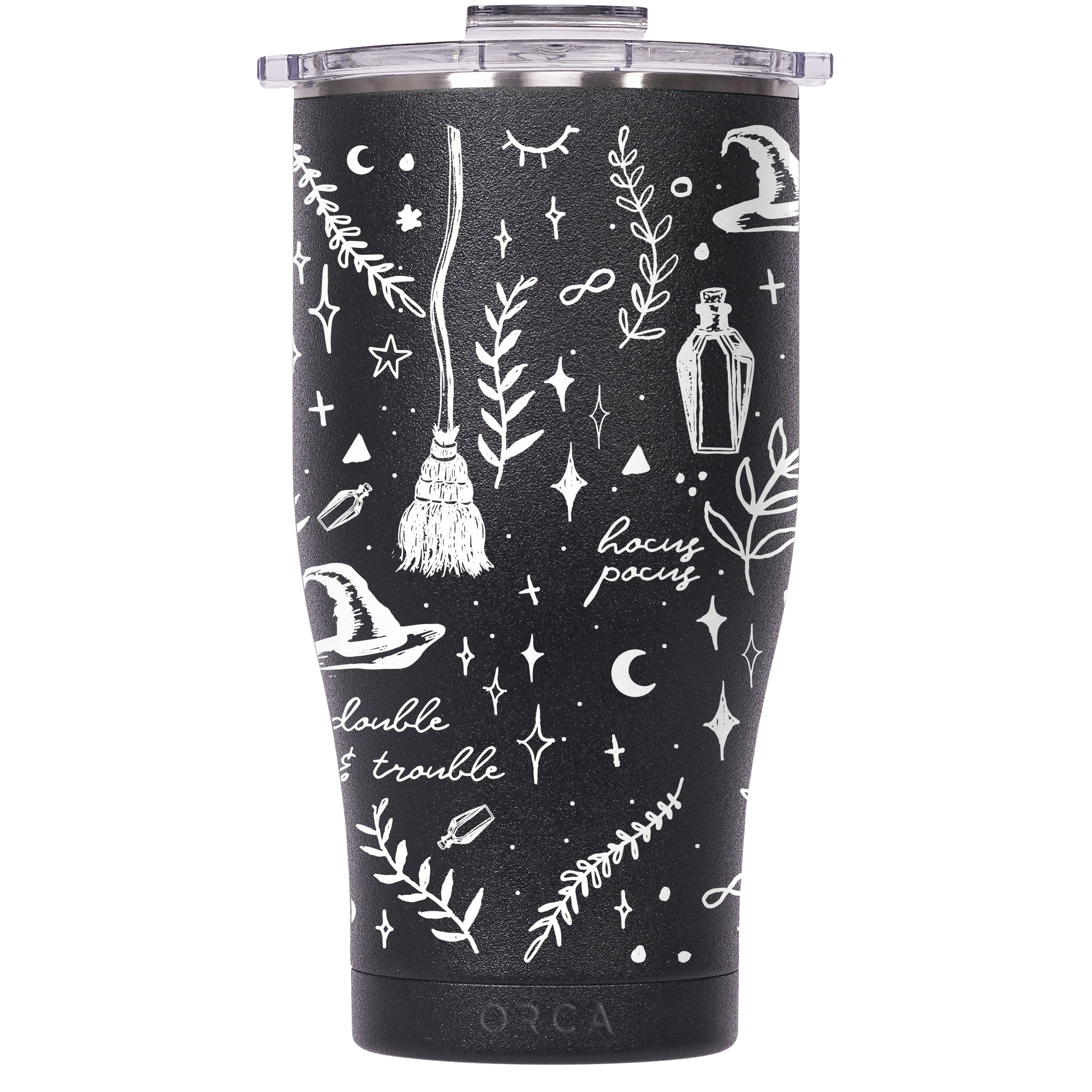 Witches Chaser in Black 27oz - Vacuum Sealed Drinkware