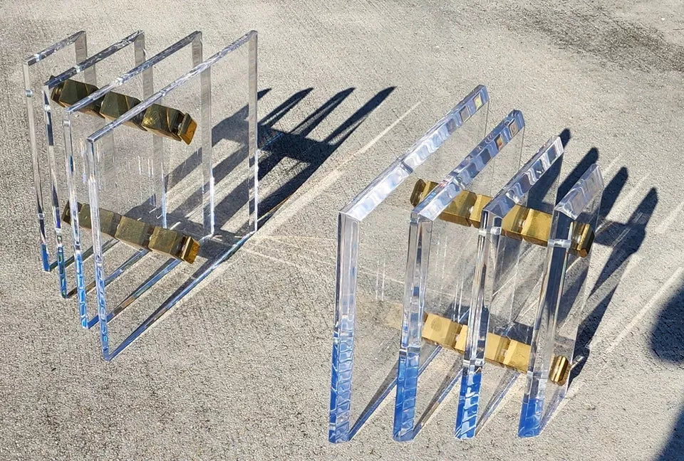 Lucite Coffee Table by Charles Hollis Jones