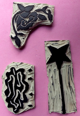 Stamp Carving Fun! Hand carve your own rubber stamps. - Artistcellar