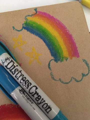 Somerset Place: The Official Blog of Stampington & Company » Blog Archive »  The Ultimate Guide to Water-Soluble Coloring Tools: Gelatos vs. Distress  Crayons vs. Water-Soluble Oil Pastels