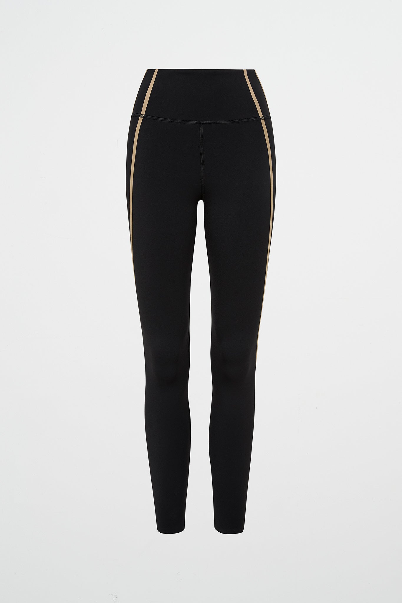 lattice metallic stripe 7/8 active legging