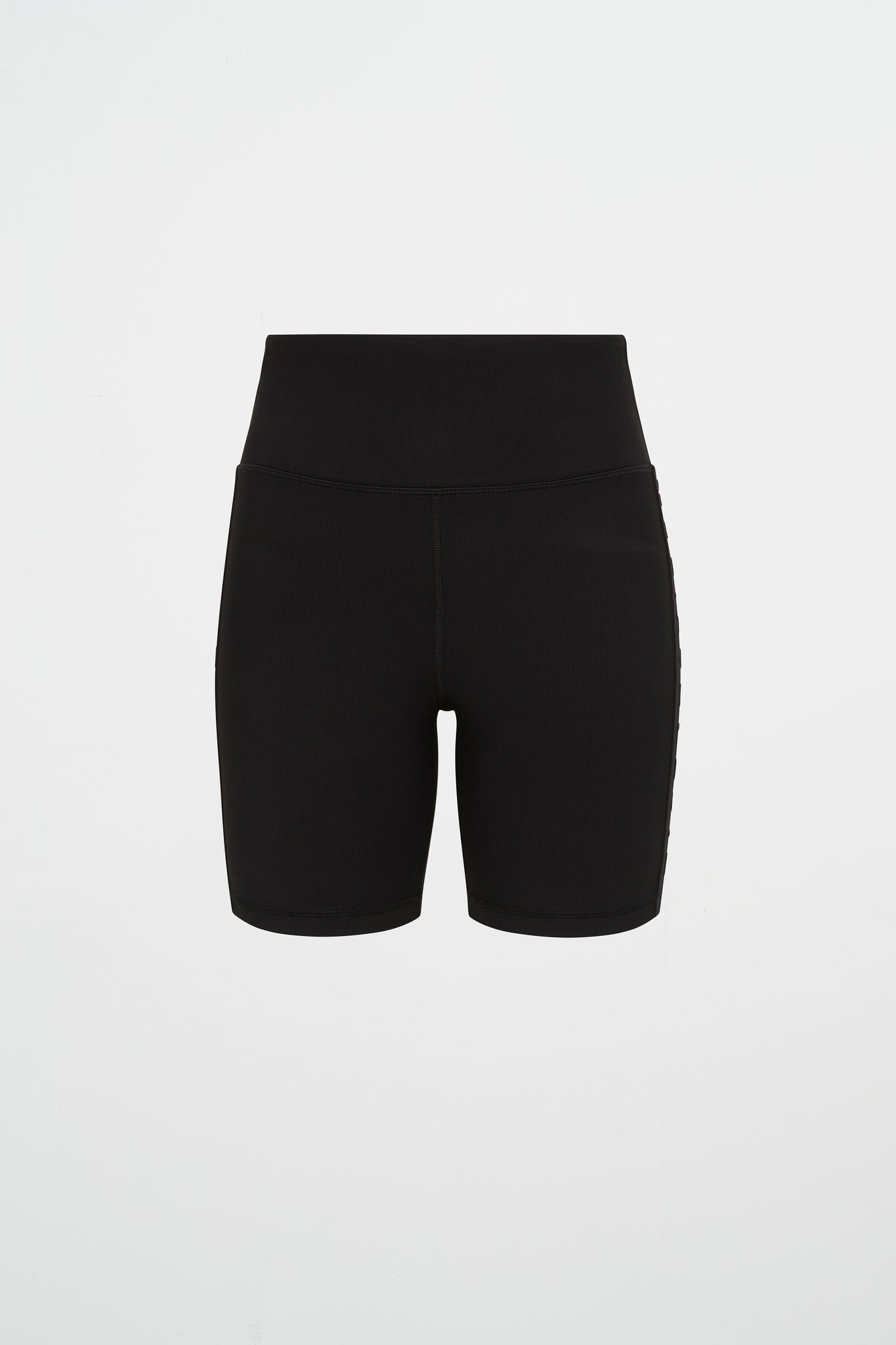 Essential Mid Length Bike Shorts 601, Black