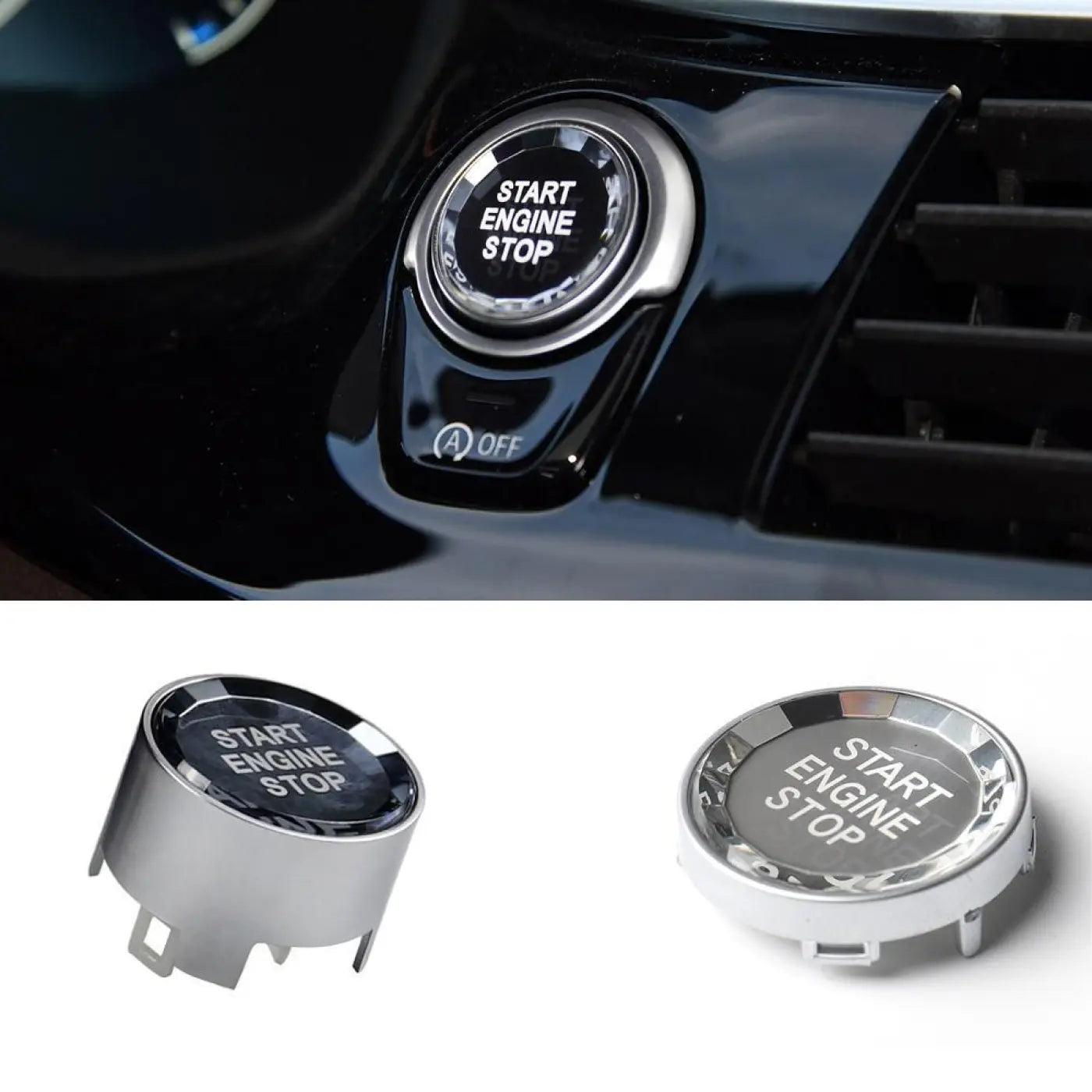 Crystal Engine Start Stop Switch Button BMW F25 F26 G30 F20 F22 F30 F10 F32