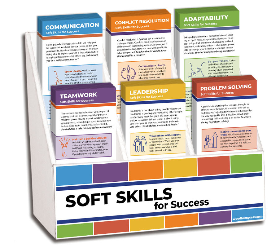 Soft Skills for Success Rack Card Display Package